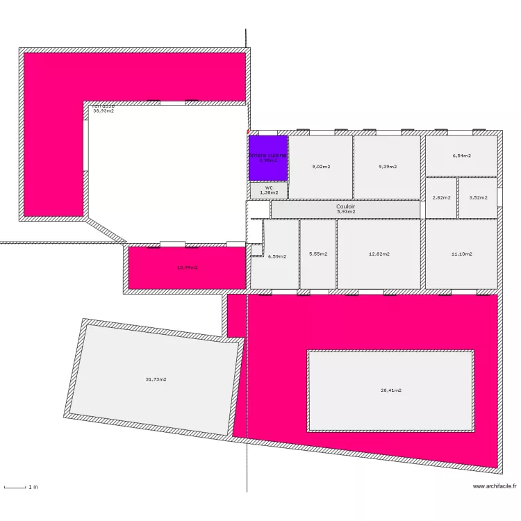 agrandissement2. Plan de 