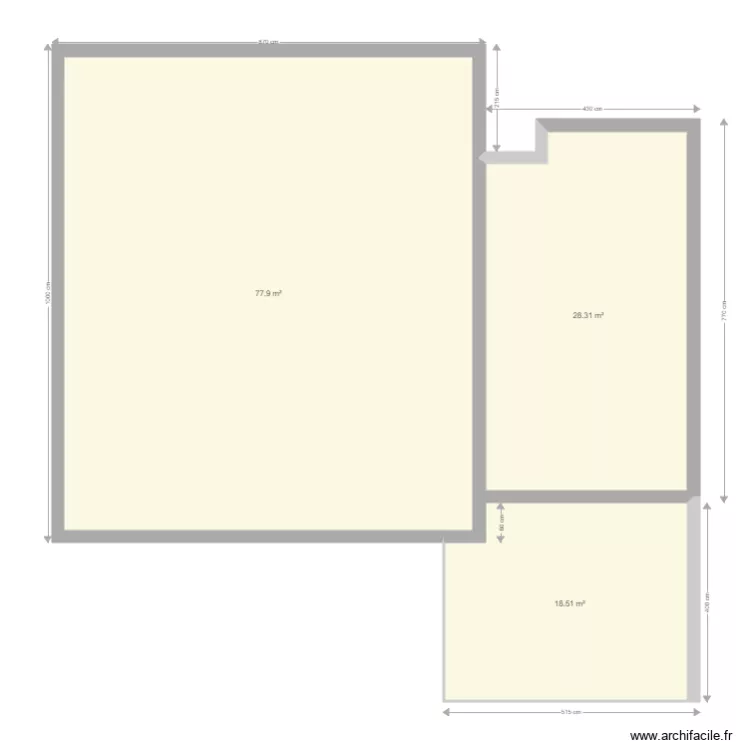 plan rez de chauss&eacute;e. Plan de 