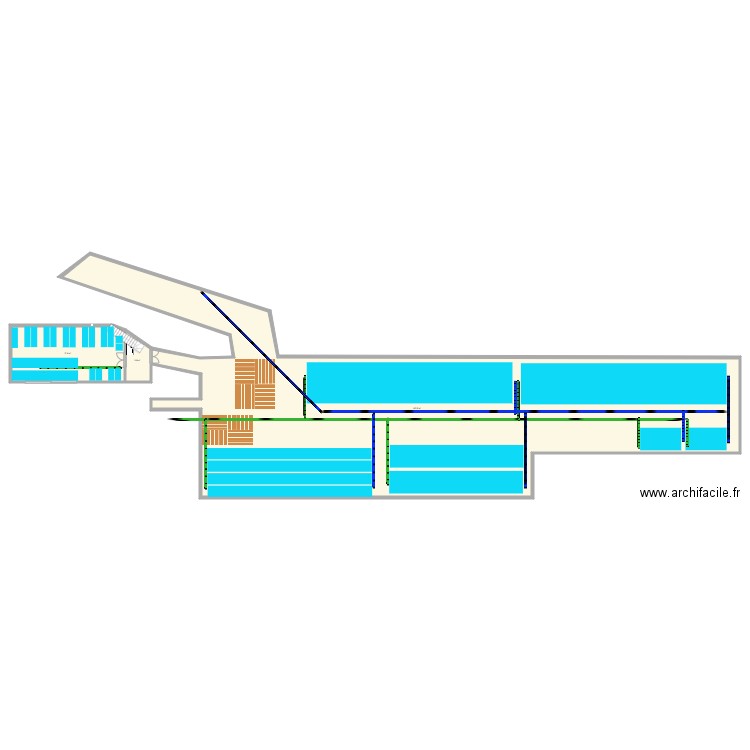 ZS Sarrance - Config bassin 2.0 - Config moulin 2.0. Plan de 5 pièces et 799 m2