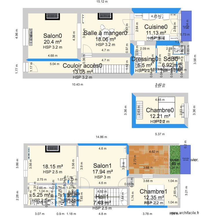 Plan Général 27 août salle de bain et cuisine 2020. Plan de 0 pièce et 0 m2