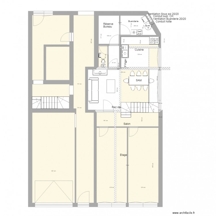 Studio Mezzanine 1 version 3. Plan de 0 pièce et 0 m2
