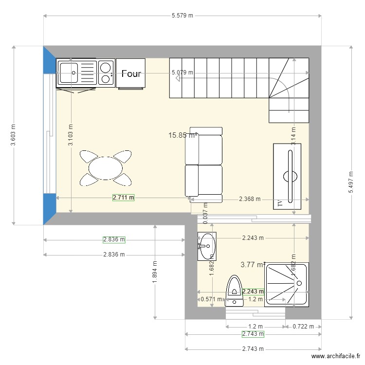 lucas 97190 1. Plan de 0 pièce et 0 m2