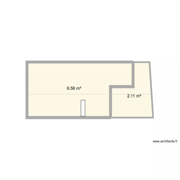 SDB haut villetrun. Plan de 