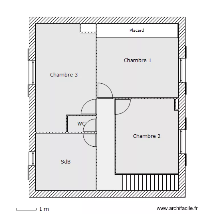 Etage. Plan de 