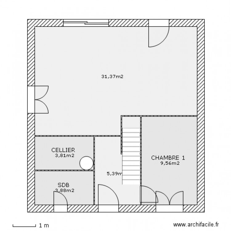 Plan. Plan de 0 pièce et 0 m2