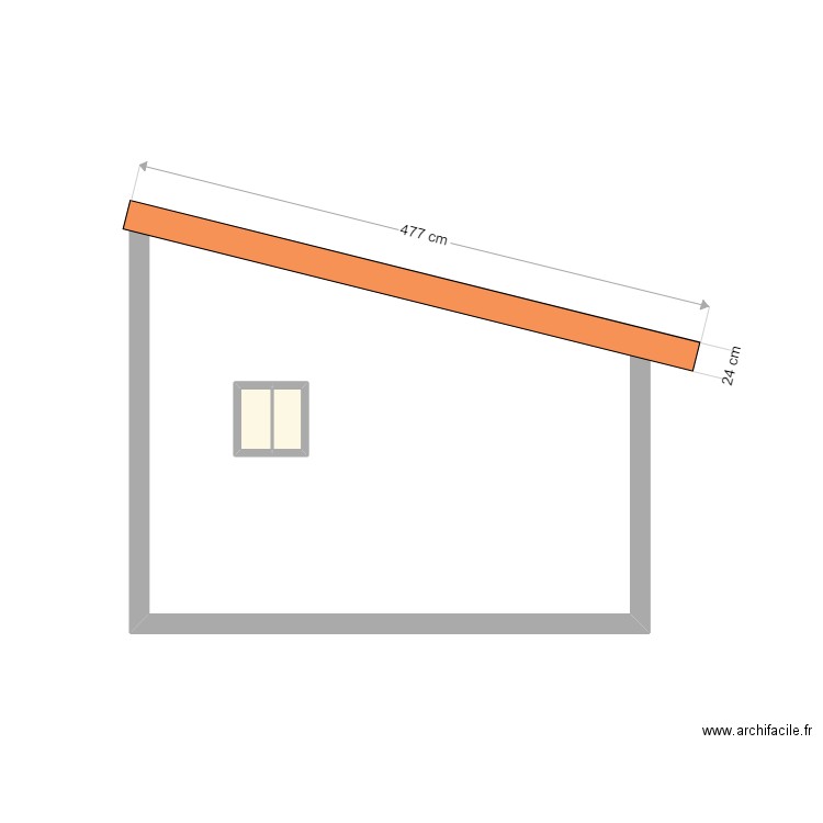 cabane de jardin.2 Julien 2022. Plan de 2 pièces et 0 m2