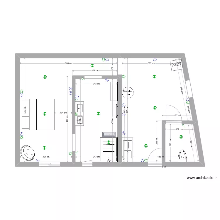 lebeau Didier. Plan de 