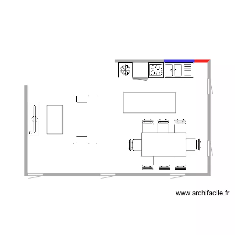 appart. Plan de appart. Plan de