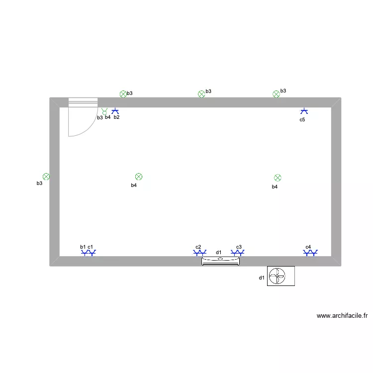 blc150 bureau. Plan de 