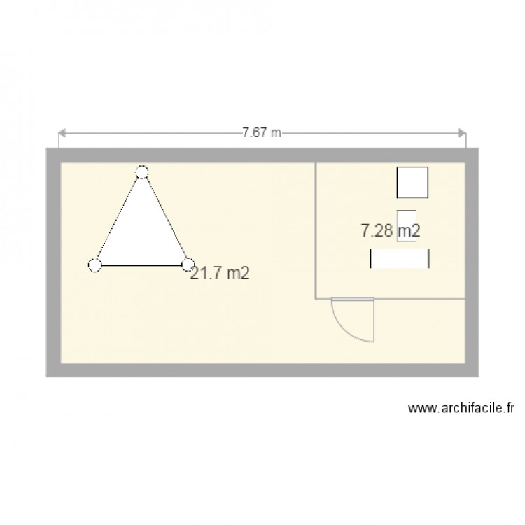 Pylone plan. Plan de 0 pièce et 0 m2