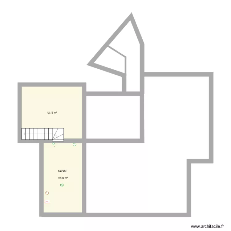 plan electrique cave. Plan de 