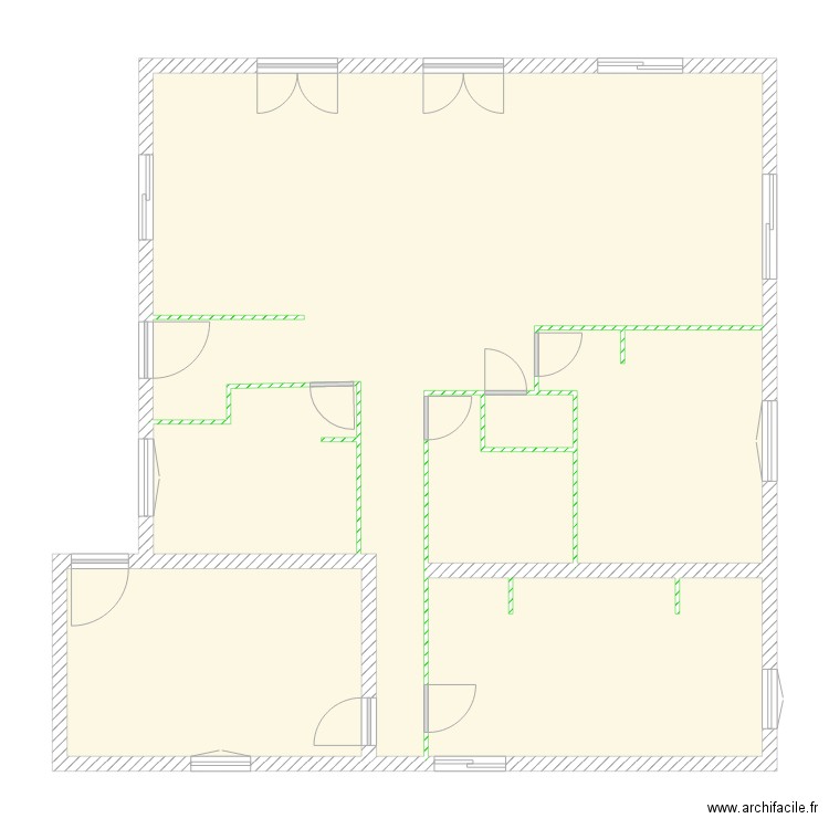 plan cotation 26 07. Plan de 0 pièce et 0 m2