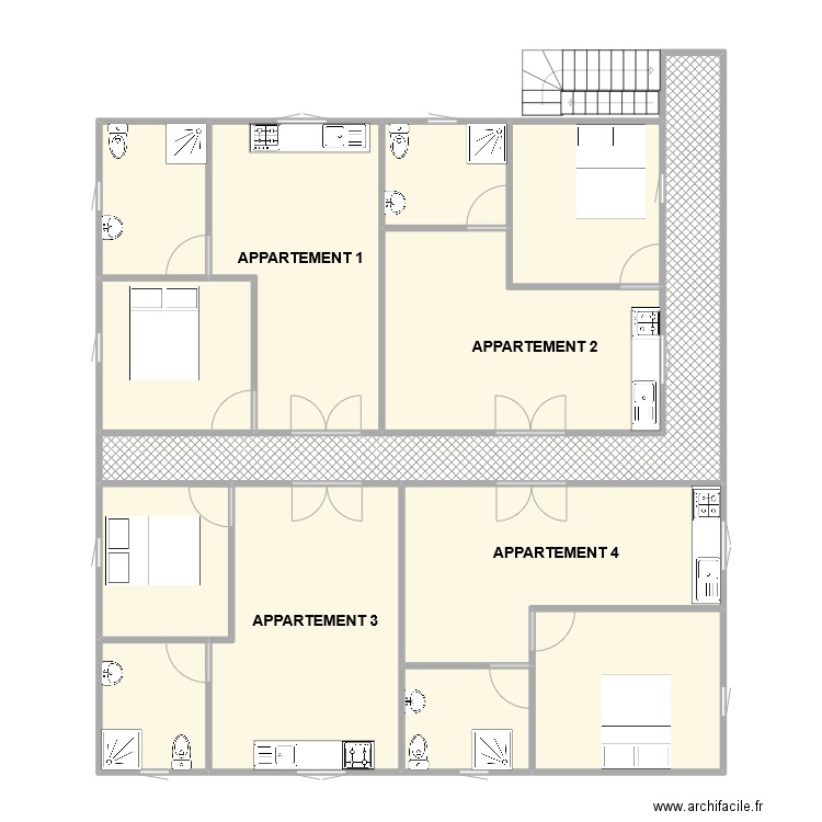 Appartements T2 Brk97670*2B2. Plan de 0 pièce et 0 m2