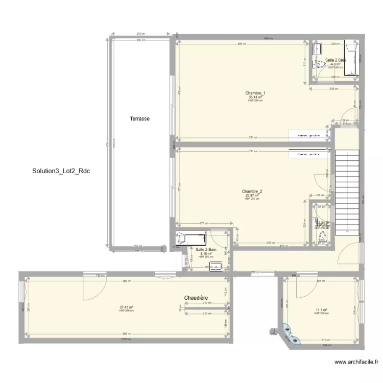 solution3Lot2RDC. Plan de 