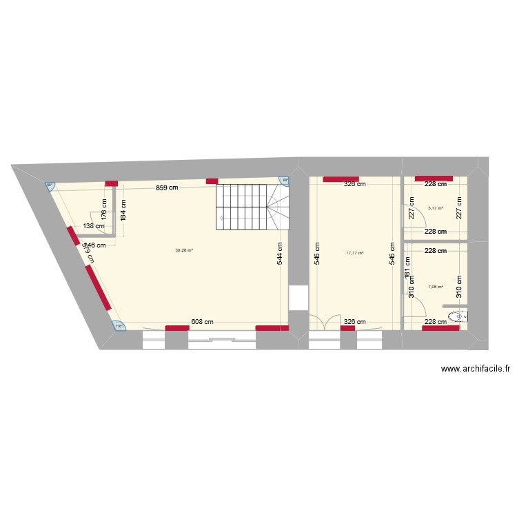 Aménagement 25 La Meffrais. Plan de 0 pièce et 0 m2
