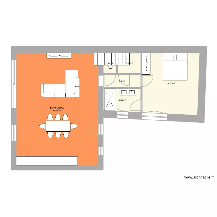 BAGE RONDE 2. Plan de 13 et 108 m² BAGE RONDE 2. Plan de 13 et 108 m²