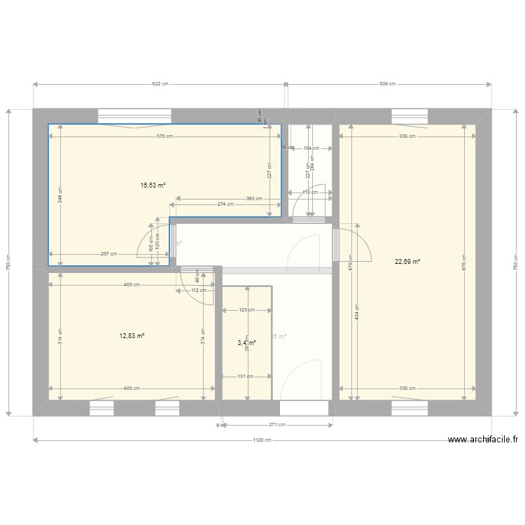 Degreve. Plan de 0 pièce et 0 m2