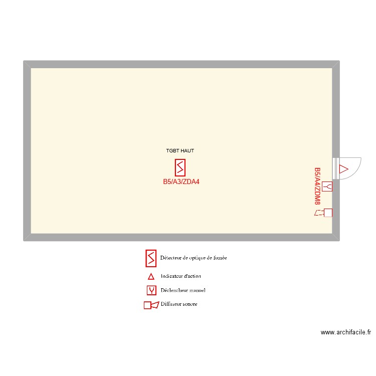 Valeyre tgbt haut. Plan de 0 pièce et 0 m2