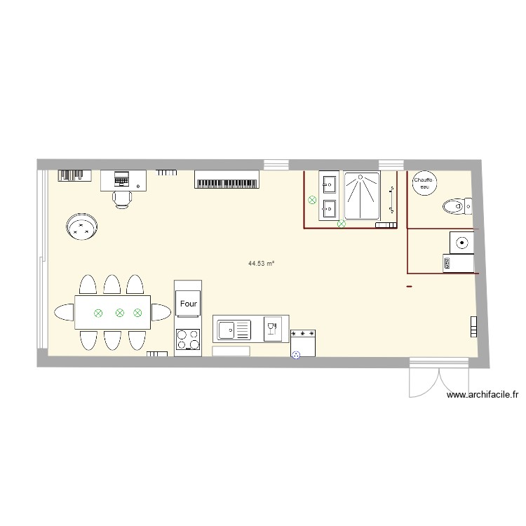 Atelier. Plan de 0 pièce et 0 m2