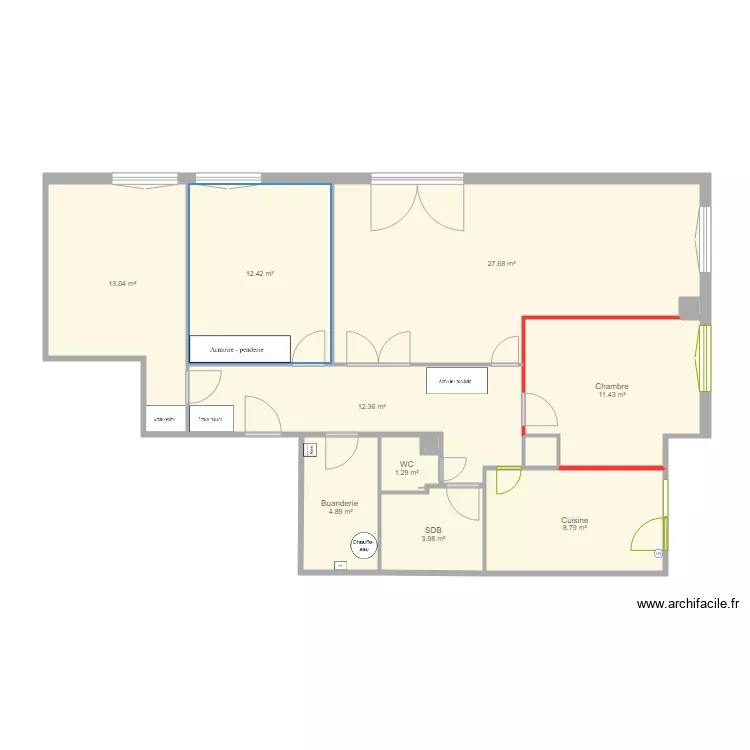 Benettiti sans modif. Plan de Benettiti sans modif. Plan de