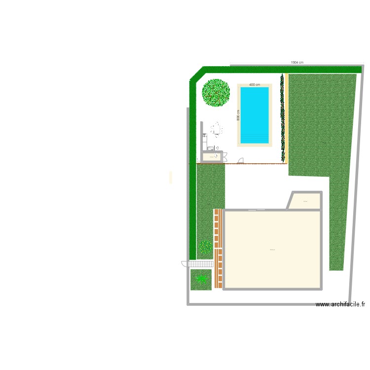 plan1. Plan de 3 pièces et 163 m2