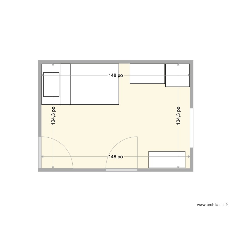 Garing. Plan de 0 pièce et 0 m2