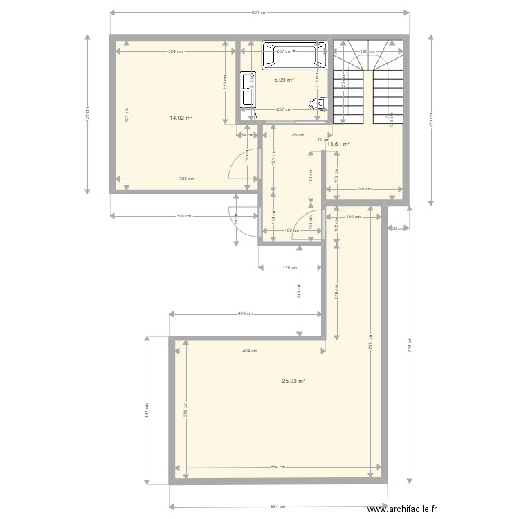 Plan Maison Esbly. Plan de 0 pièce et 0 m2