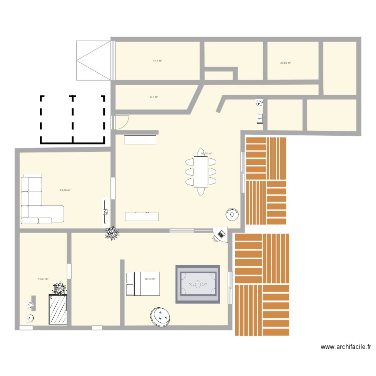 extension maison 2. Plan de 0 pièce et 0 m2