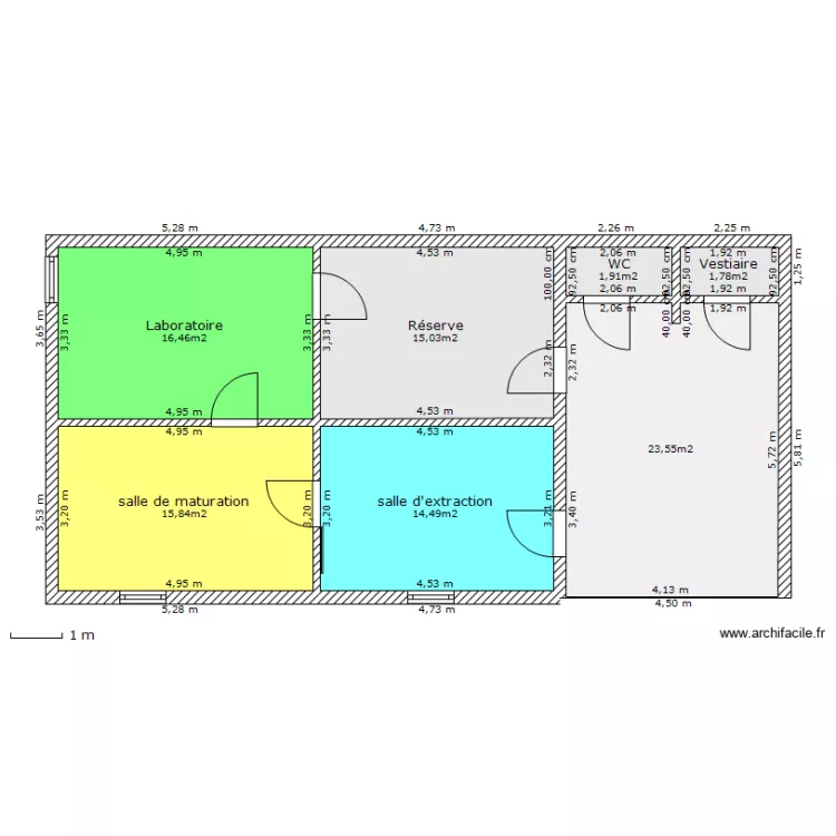 miellerie essai1. Plan de 