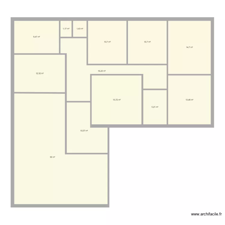 10 r d&rsquo;arso. Plan de 0 pièce et 0 m2