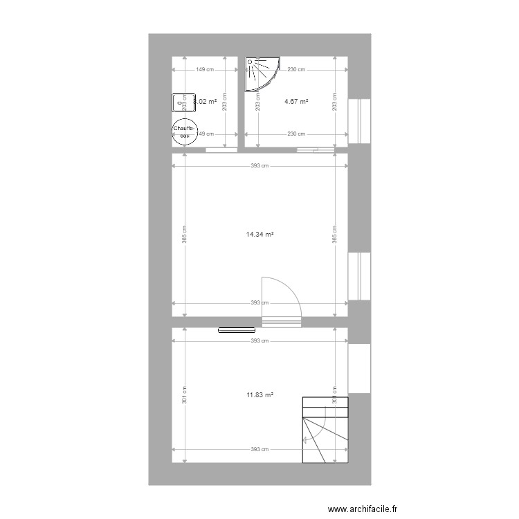 Rochet EDL RDC. Plan de 0 pièce et 0 m2