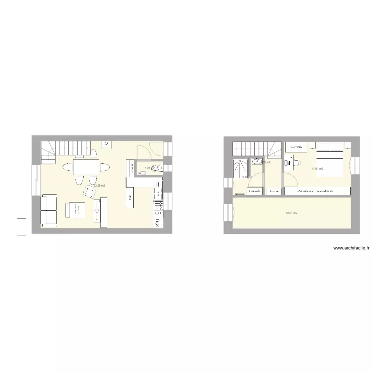 plan appart PG 51. Plan de plan appart PG 51. Plan de