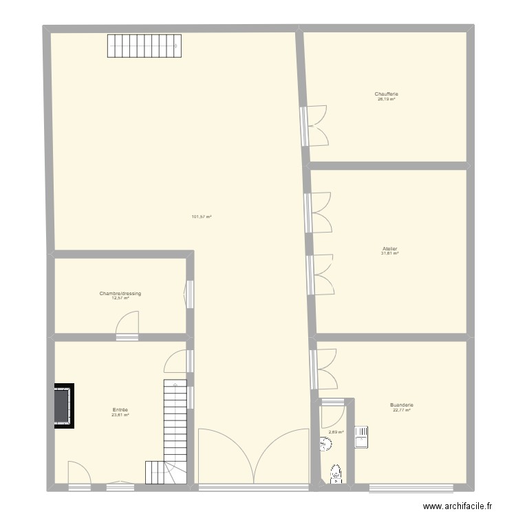 rdc. Plan de 0 pièce et 0 m2
