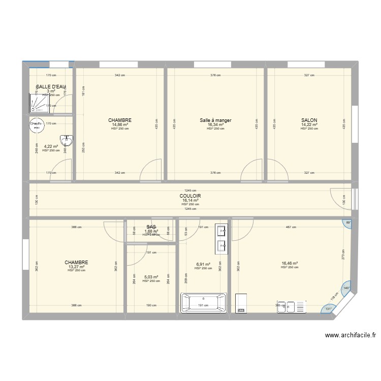 RDC SEYSSES. Plan de 0 pièce et 0 m2