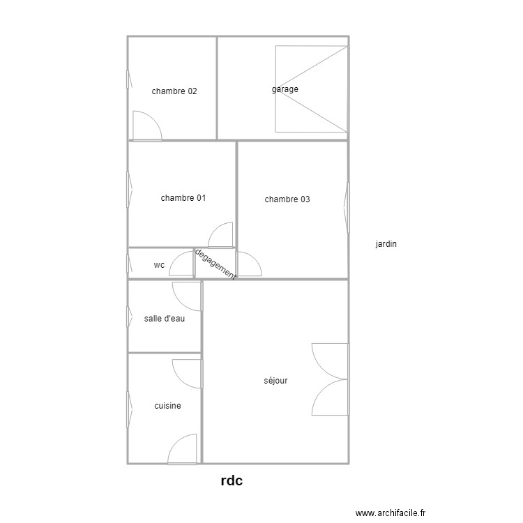 blottiere. Plan de 0 pièce et 0 m2