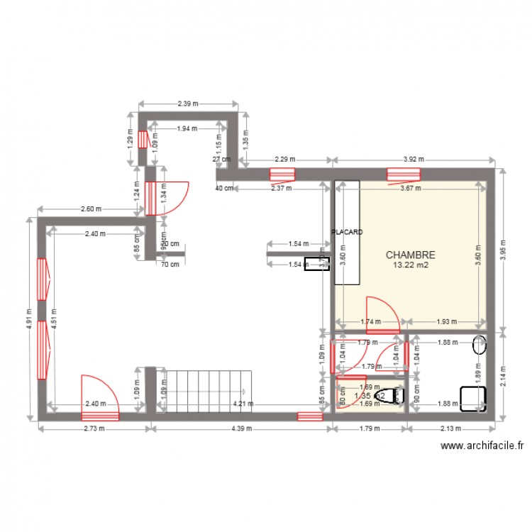 Plan. Plan de 0 pièce et 0 m2