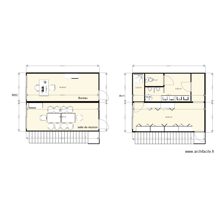 compagnie construction option 2 . Plan de 0 pièce et 0 m2