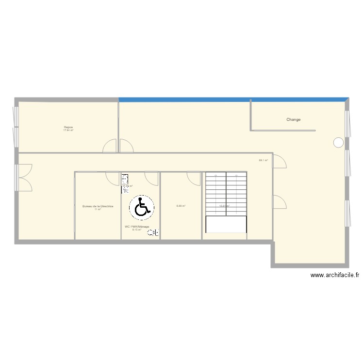 Plan Pompidou. Plan de 0 pièce et 0 m2