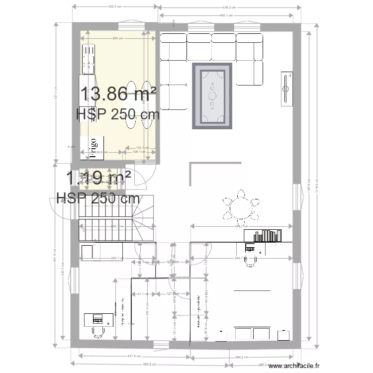 plans chez moi. Plan de 