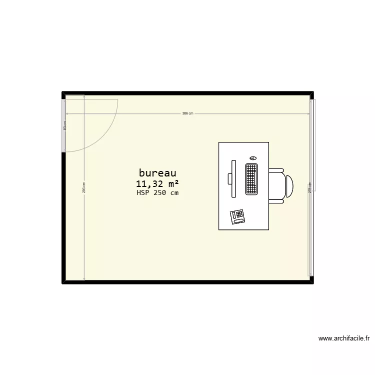 Demenagement TOURNIE. Plan de 