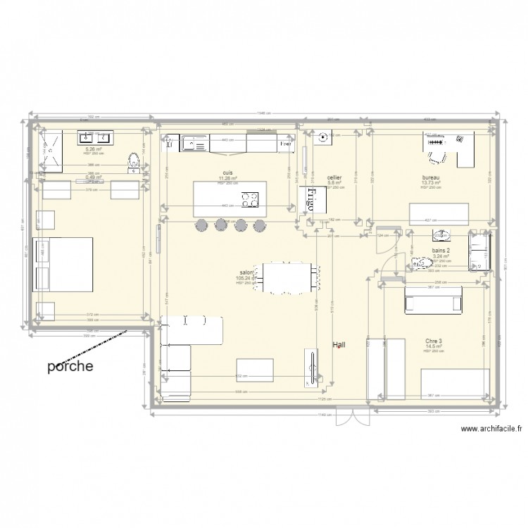 2 adelina. Plan de 0 pièce et 0 m2