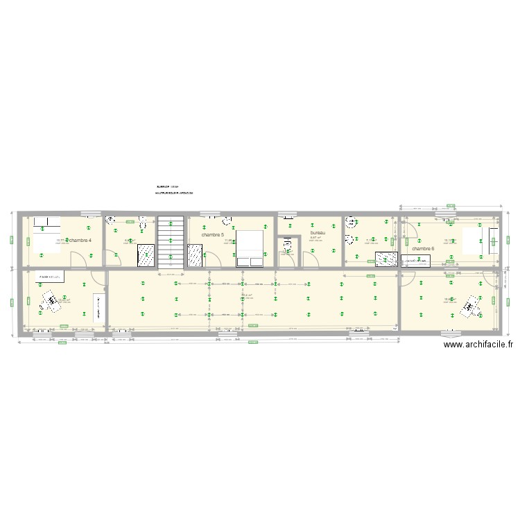 Bâtiment Voltaire 1ER ETAGE  V004. Plan de 0 pièce et 0 m2