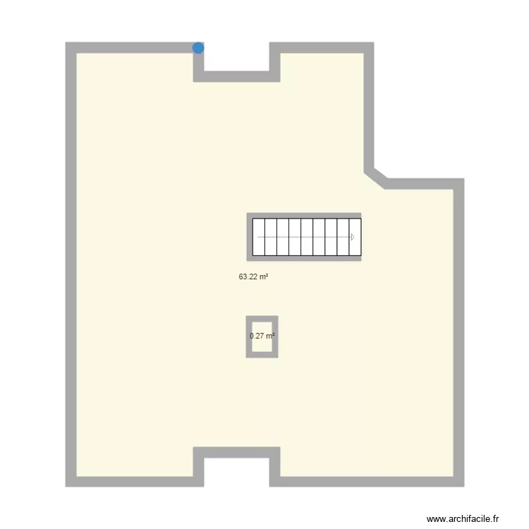 Montgermont Combles. Plan de 