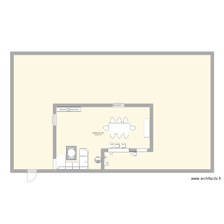 maison . Plan de 2 pièces et 157 m2