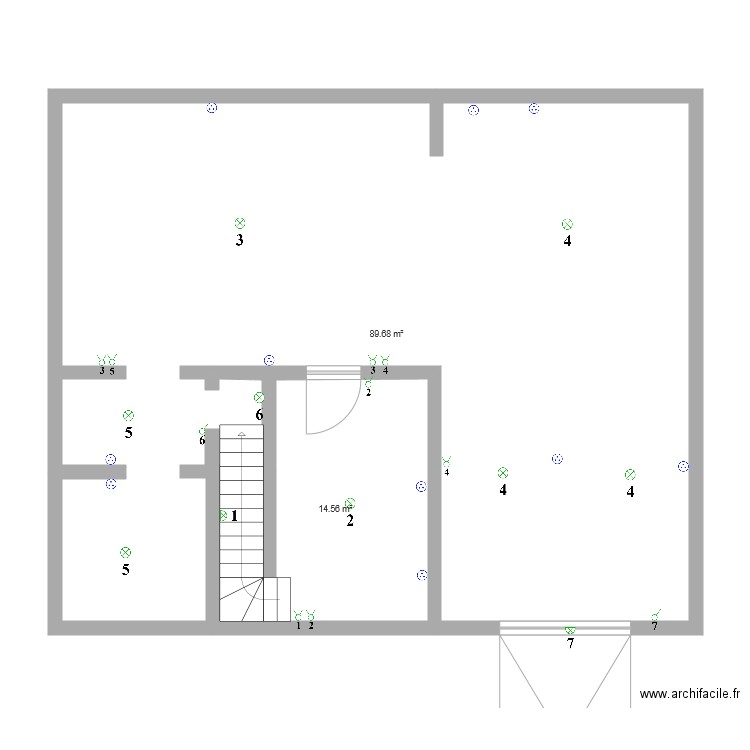 Plan Cave. Plan de 0 pièce et 0 m2