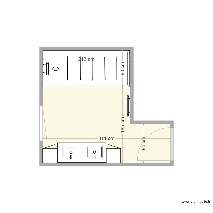 Plan MOUILLE. Plan de 0 pièce et 0 m2