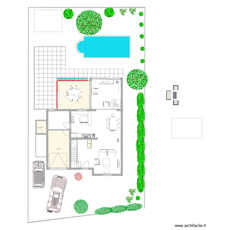 maison vernouillet 3. Plan de 0 pièce et 0 m2