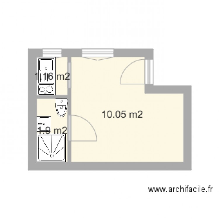 43 villlette nouveau. Plan de 0 pièce et 0 m2