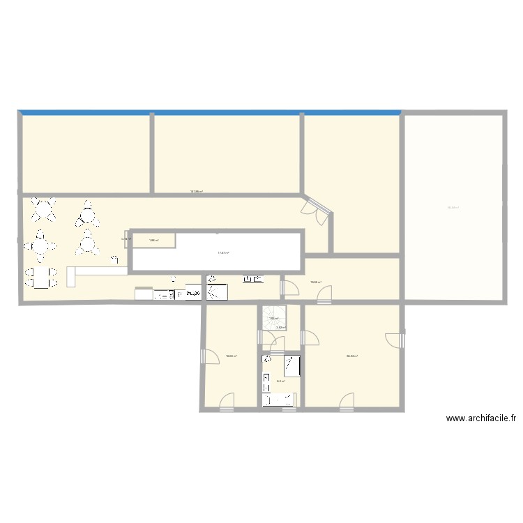 CABINET MEDICAL et logement social. Plan de 0 pièce et 0 m2