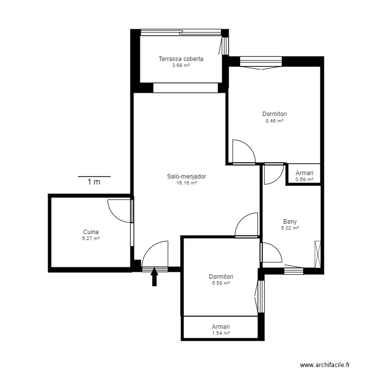 ed la borda 3 c andorra . Plan de 0 pièce et 0 m2